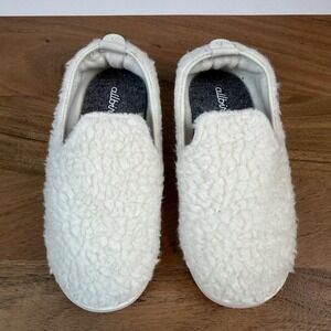 New Childens Kids Allbirds Natural White Smallbirds Wool Lounger Shoes Size 12 C